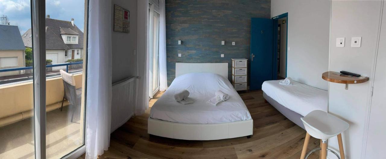 Hotel De La Plage Quinéville Zewnętrze zdjęcie