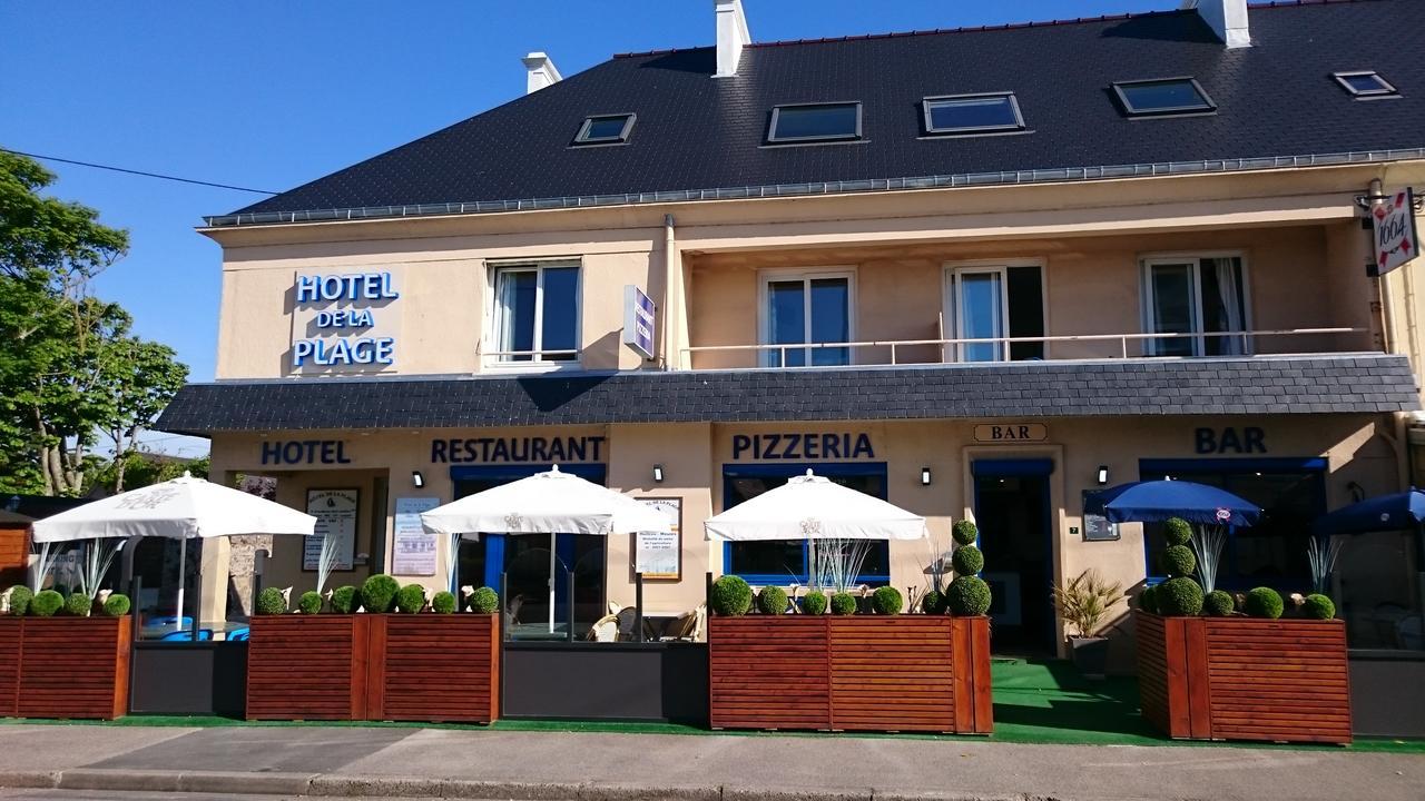 Hotel De La Plage Quinéville Zewnętrze zdjęcie