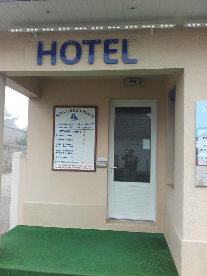 Hotel De La Plage Quinéville Zewnętrze zdjęcie