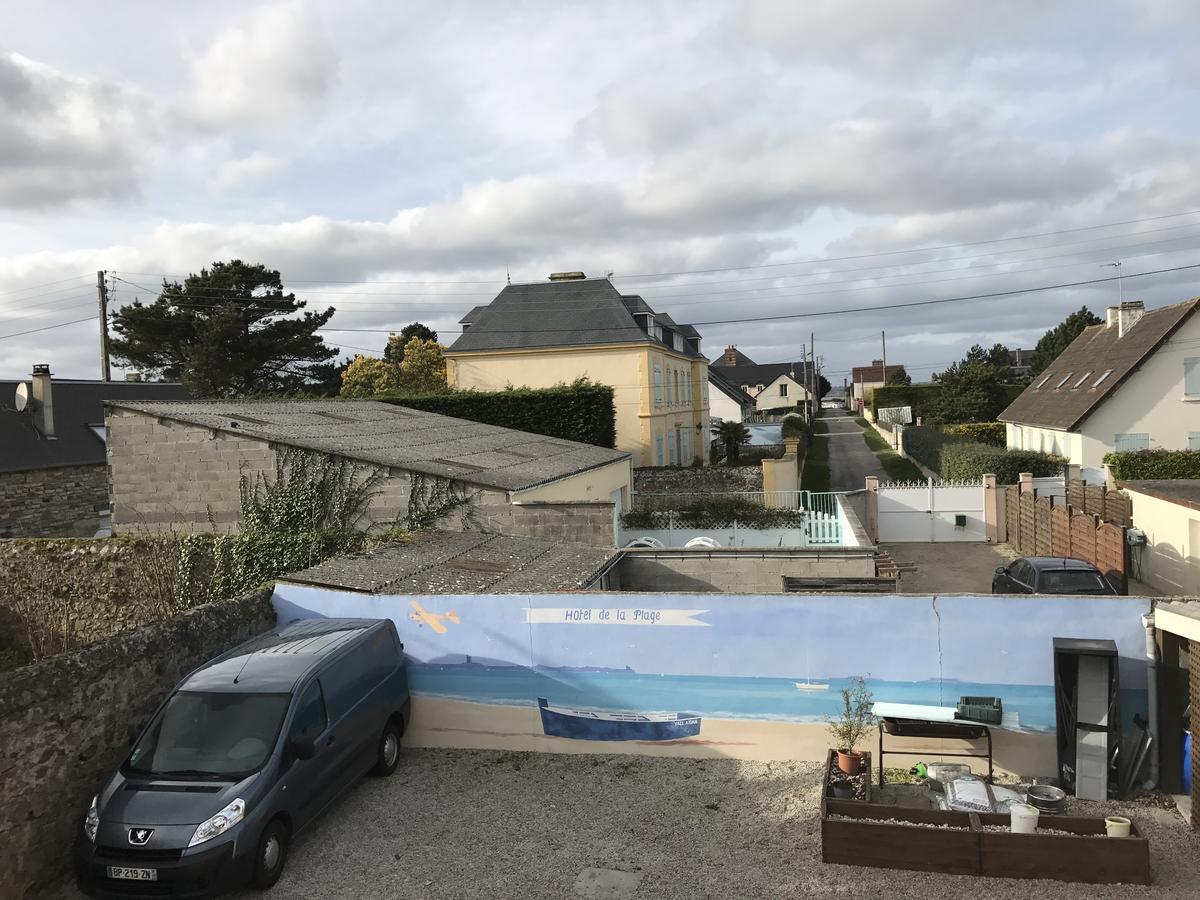 Hotel De La Plage Quinéville Zewnętrze zdjęcie